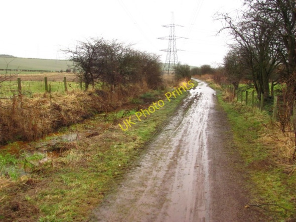 Photo 6"x4" Cycle path, Pencaitland Railway Cousland\/NT3768 c2011