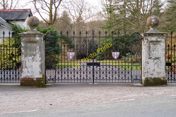 Photo 6"x4" Gateway to Graythwaite Hall Force Mills c2011