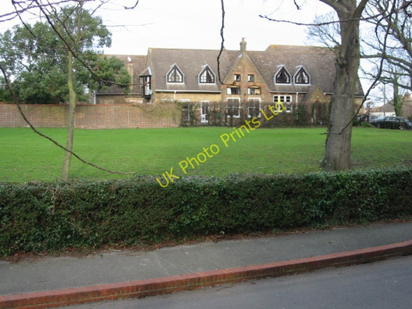 Photo 6"x4" The Old School, overlooking the recreation ground Buttsole c2008