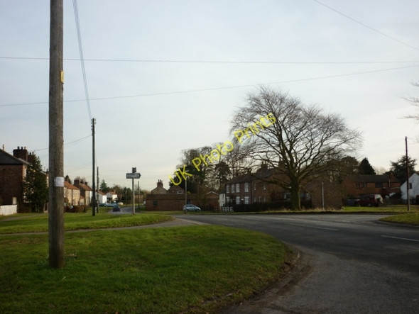 Photo 6"x4" A road junction at Flaxton Flaxton c2011