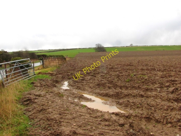 Photo 6"x4" Ploughed field, The Loan Coldingham c2011