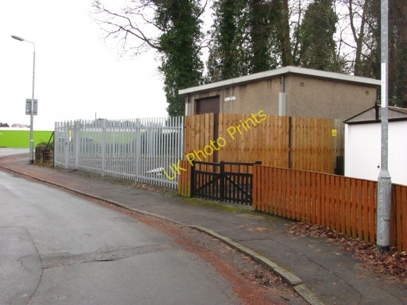 Photo 6"x4" Electricity substation, Till Street Wishaw\/NS7955 c2011