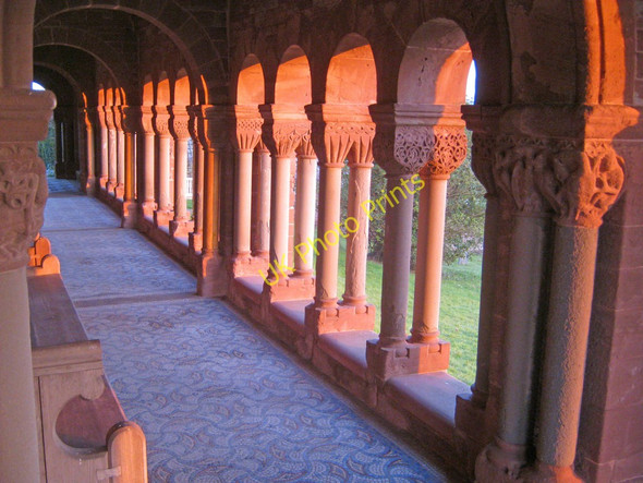 Photo 6"x4" Colonnade at St Catherine's Hoarwithy c2011