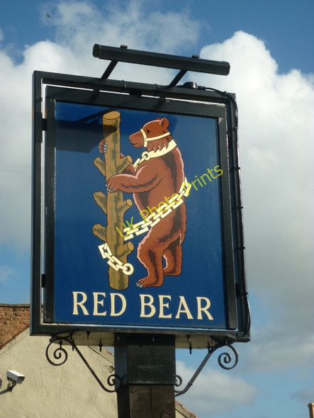 Photo 6"x4" The Red Bear, a Sam Smith's pub in Sherburn in Elmet Sherburn in Elmet c2011