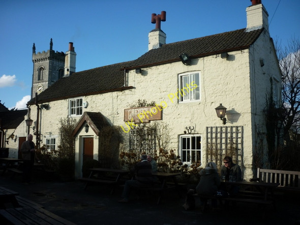 Photo 6"x4" The Greyhound Inn, a Sam Smith's pub in Saxton Saxton c2011