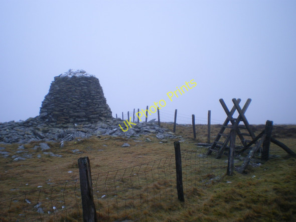 Photo 6"x4" Trum Gelli - the second cairn down the hill Dolgoch\/SH6504 c2011
