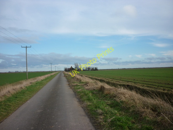 Photo 6"x4" Stray Road, Sunk Island Patrington Haven c2011