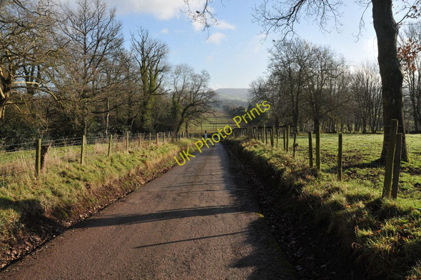Photo 6"x4" View to Llangibby Walks Llangybi\/ST3796 c2011
