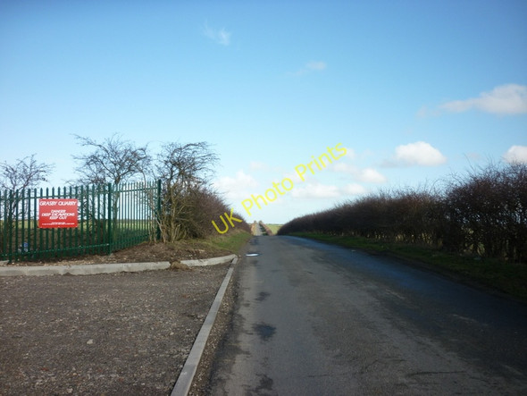 Photo 6"x4" Grasby Wold Lane , Grasby Clixby c2011