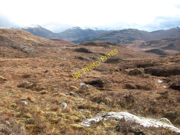 Photo 6"x4" Moorland south of Beinn a' Chaoinich Beinn a' Chaoinich c2011