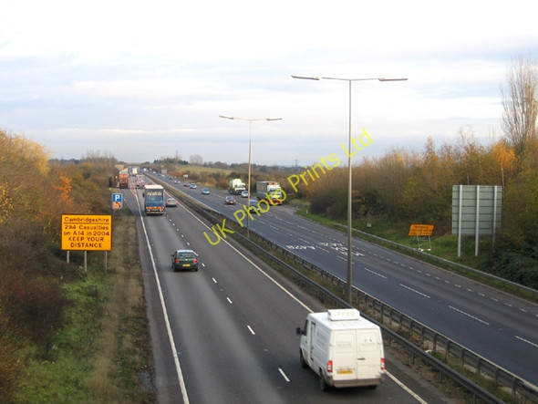 Photo 6"x4" A14 road, Girton, Cambridge Girton\/TL4262 c2005