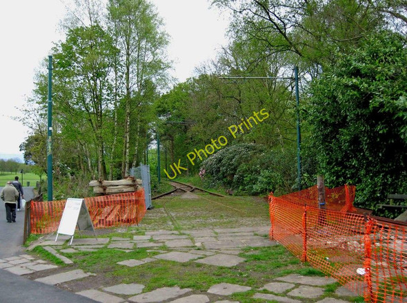Photo 6"x4" Heaton Park Tramway terminus near the Boating Lake Prestwich c2010