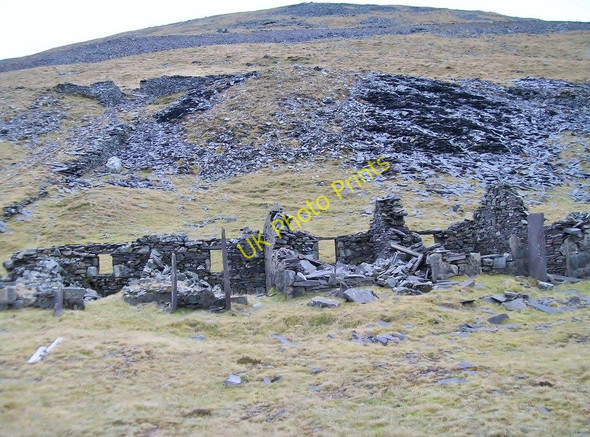 Photo 6"x4" The ruined Barics Aberdaron Barracks Dinorwic c2011