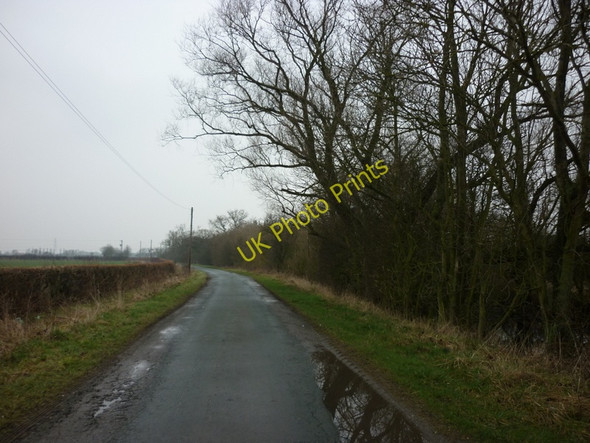 Photo 6"x4" The road to Willitoft near Mount Pleasant Spaldington c2011