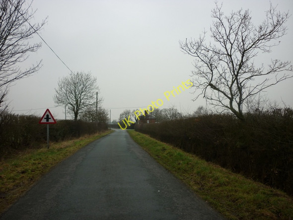 Photo 6"x4" Cross Roads on Willitoft Road, south of Willitoft Willitoft c2011