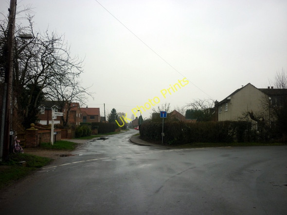 Photo 6"x4" The junction of Clay Lane and Ferry Lane, Breighton Menthorpe c2011