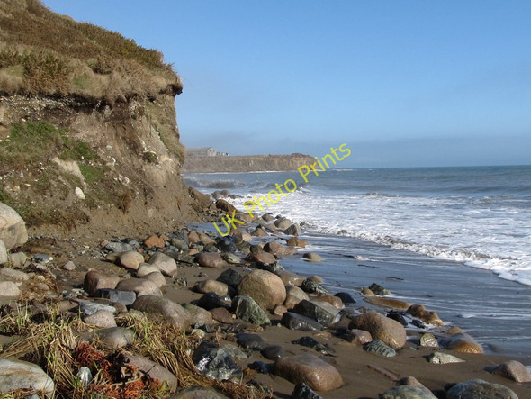 Photo 6"x4" Coastal erosion at Nicholsons Point Kilkeel c2011