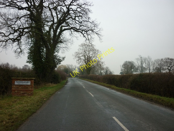 Photo 6"x4" Entering Thorganby from the south Thorganby\/SE6941 c2011