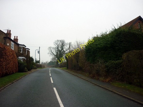 Photo 6"x4" Leaving Thorganby towards Wheldrake East Cottingwith c2011