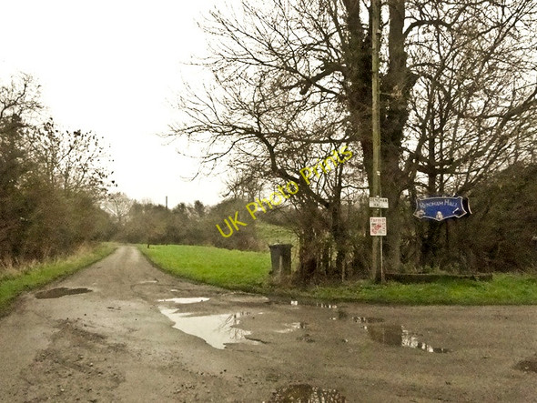 Photo 6"x4" Entrance to Rendham Hall Rendham c2011
