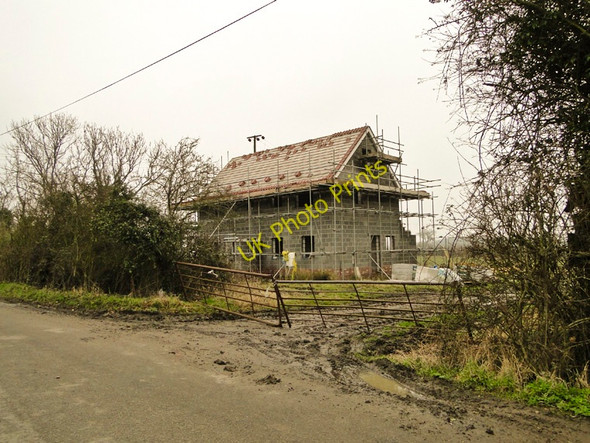 Photo 6"x4" New house under construction at Boundary Farm Peasenhall c2011
