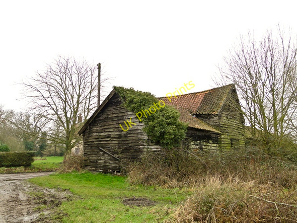Photo 6"x4" Old farm building at South Grange Farm, Peasenhall Sibton c2011