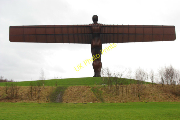 Photo 6"x4" Angel of the North Low Eighton c2011