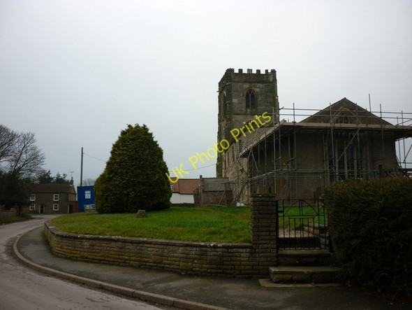 Photo 6"x4" St Andrew's Church, Foston on the Wolds Foston on the Wolds c2011