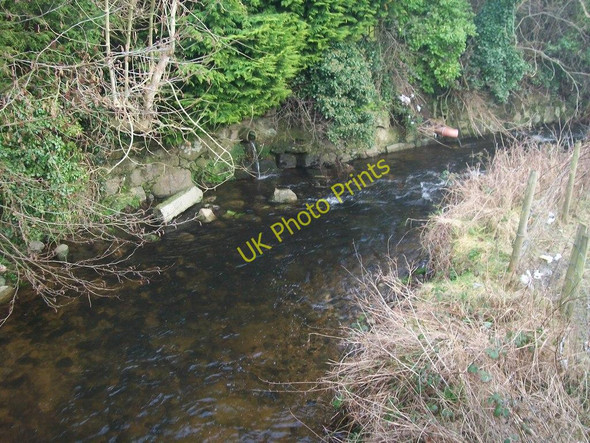Photo 6"x4" Bend in the Aughrim River below the Mountain Road Bridge Kilkeel c2011