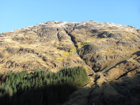 Photo 6"x4" South side of A' Glas Bheinn Loch a' Chl\u00e8irich c2011