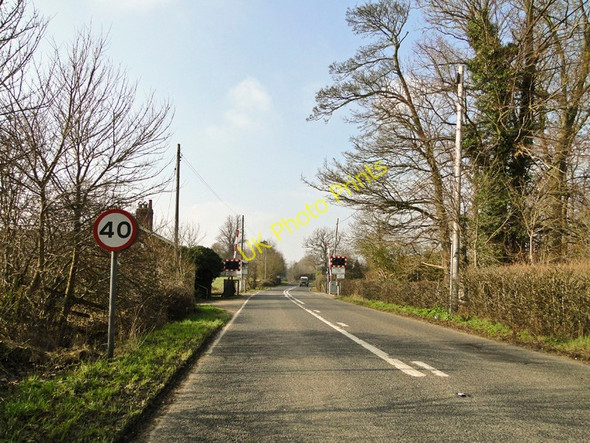Photo 6"x4" Middleton Road, B1122 heading into Yoxford Yoxford c2011