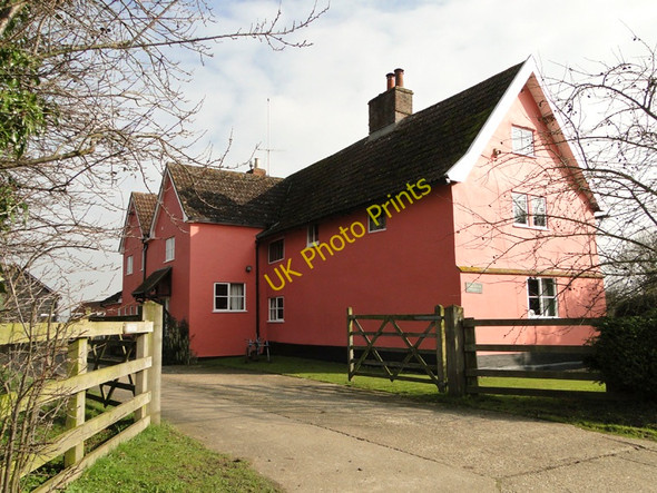Photo 6"x4" Vale Farm farmhouse, North Green, near Saxmundham East Green\/TM4065 c2011