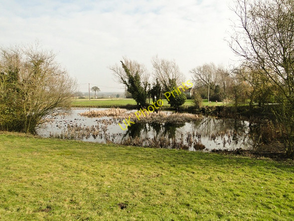 Photo 6"x4" Village pond at Middleton Moor Middleton Moor\/TM4167 c2011