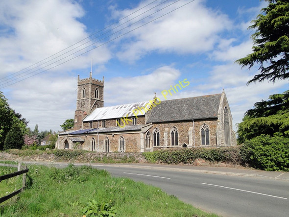 Photo 6"x4" Watlington St Peter and St Paul's church Tottenhill Row c2010