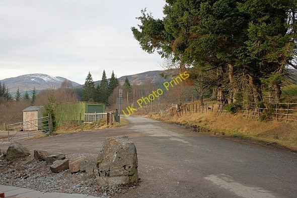 Photo 6"x4" Tulloch Station Road Fersit c2011