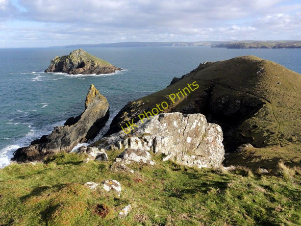 Photo 6"x4" The Rumps and The Mouls New Polzeath c2011