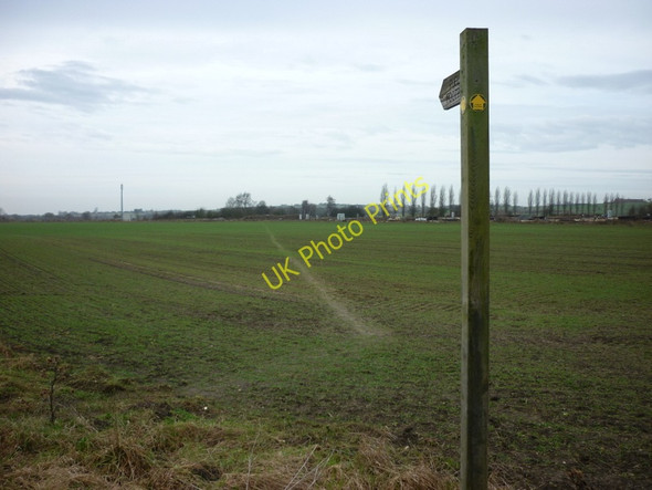 Photo 6"x4" A footpath, west of Barnetby le Wold Barnetby le Wold c2011