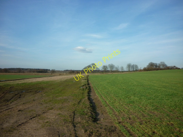 Photo 6"x4" Heading north towards a new right of way Manton\/SE9302 c2011