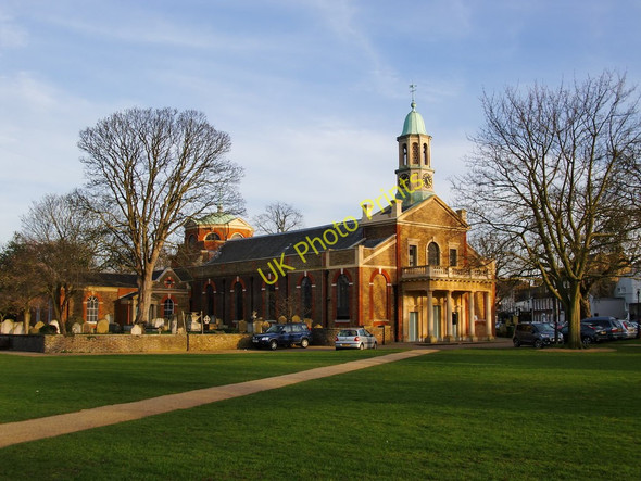 Photo 6"x4" St Anne's Church, Kew Green: view from the north-west Brentford c2011