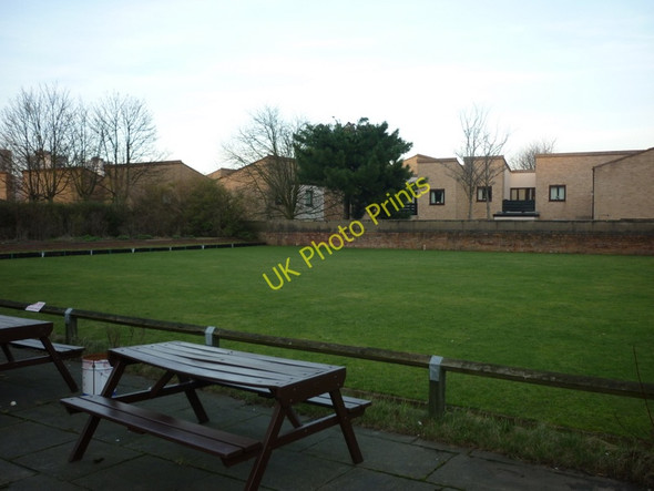 Photo 6"x4" The bowling green at Highfield House Scunthorpe c2011