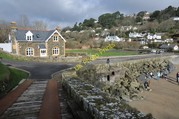 Photo 6"x4" Cottage overlooking North Sands Salcombe c2011