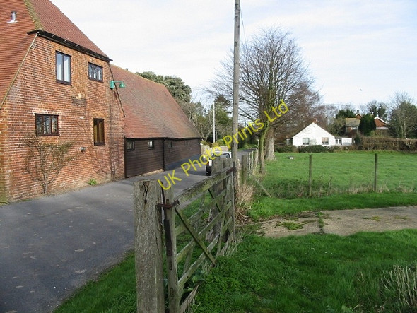 Photo 6"x4" Converted barn on Marley Lane Finglesham c2008