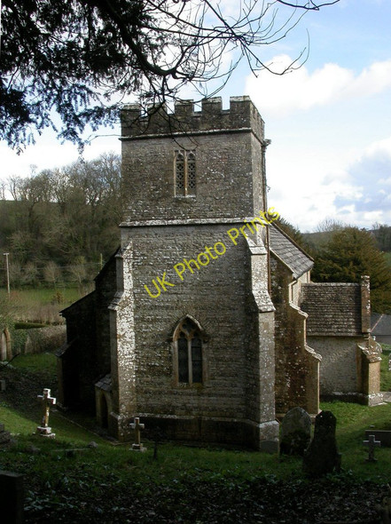 Photo 6"x4" Compton Valence, church tower Compton Valence c2011