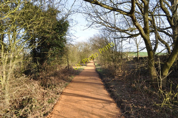 Photo 6"x4" Former Railway Line Pleasley c2011