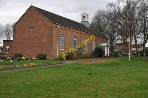 Photo 6"x4" St John the Evangelist church, Churchdown Churchdown c2011