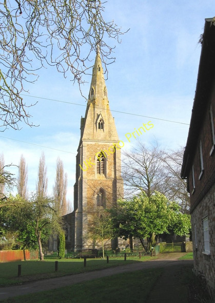 Photo 6"x4" St. Mary's Church,  Marston,   Lincolnshire Marston\/SK8943 c2011