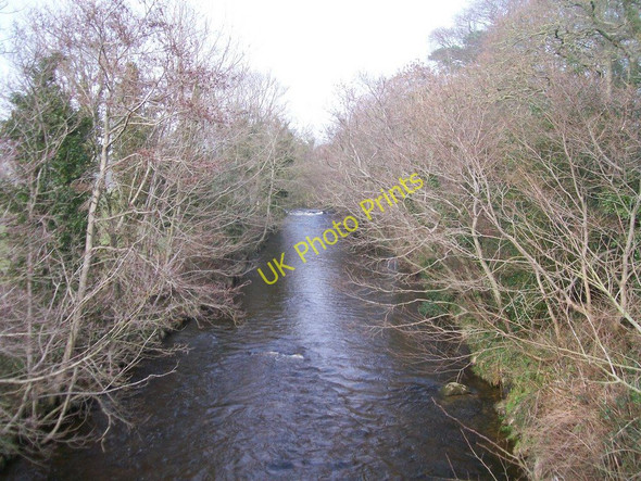 Photo 6"x4" White Water River above the Lower White Water Bridge Kilkeel c2011