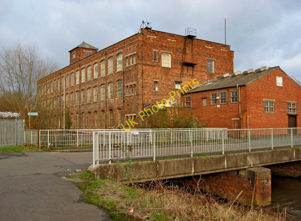 Photo 6"x4" Castle Spinning Mills, New Road, Kidderminster Kidderminster c2011
