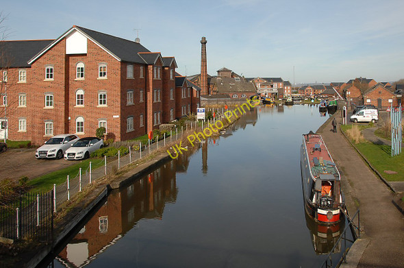 Photo 6"x4" End of the Shropshire Union canal Ellesmere Port c2011