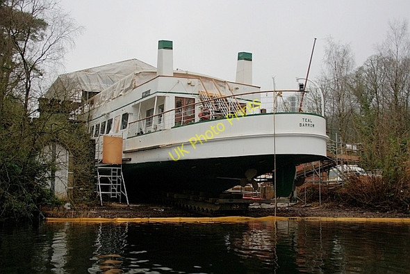 Photo 6"x4" MV Teal on a Slip Way Lakeside\/SD3787 c2011